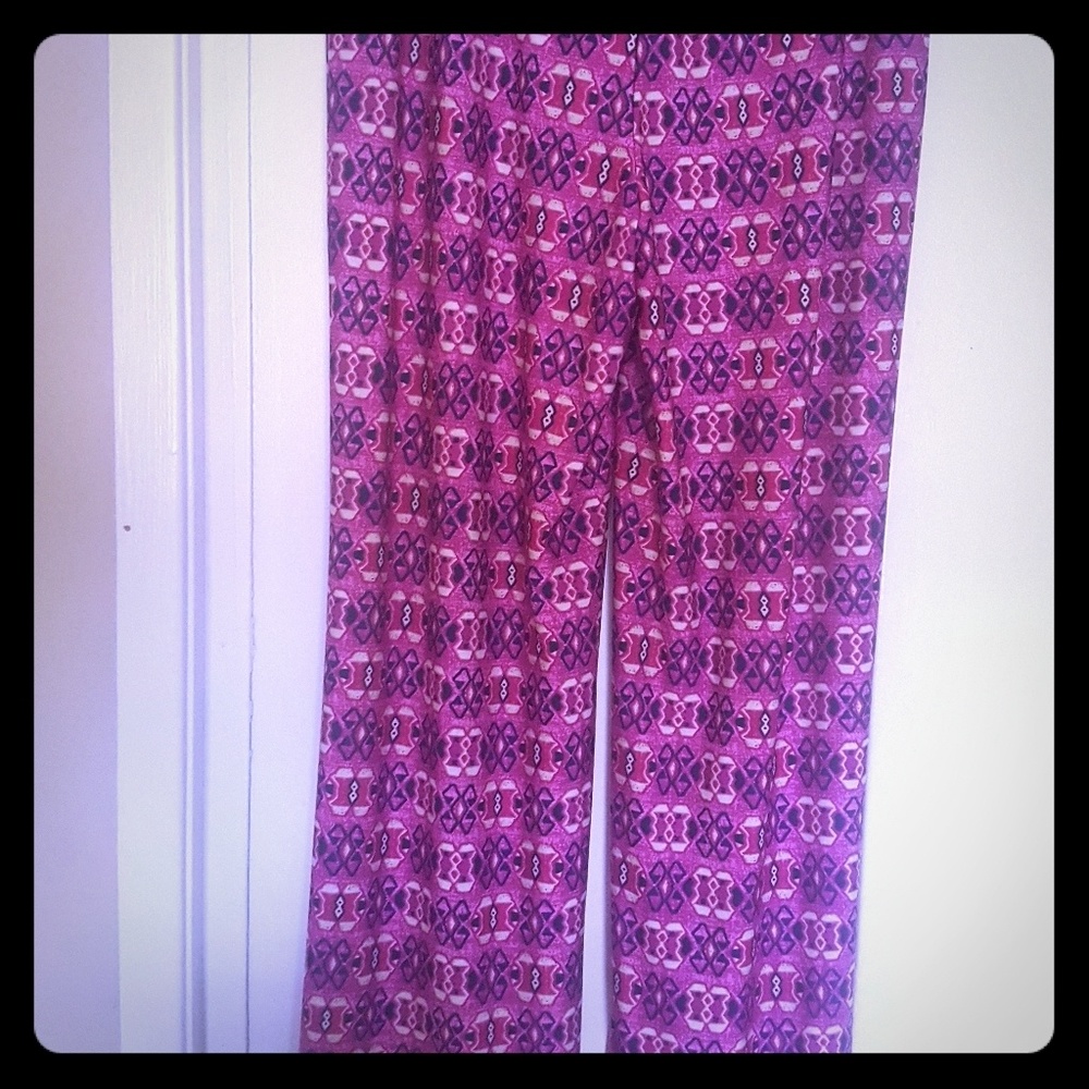 Kim Rogers Multi-colour Palazzo Pants